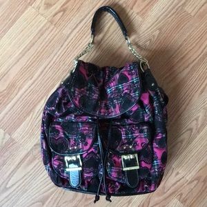 Betsey Johnson purse/back pack.